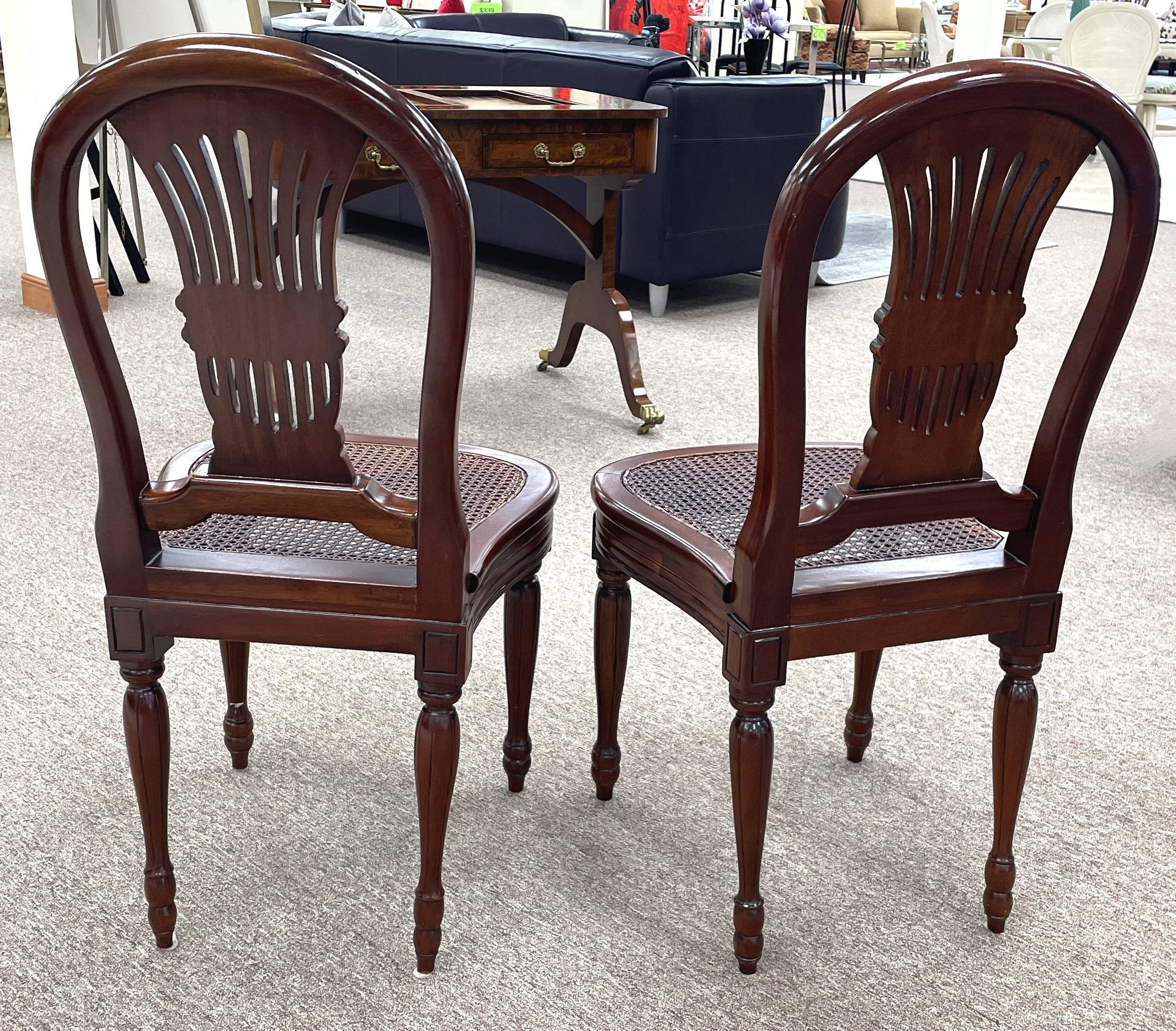 Encore Furniture Gallery-Maitland Smith Mahogany Game Table with 2